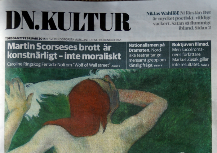 DN Kultur -cover 27 Feb 2014