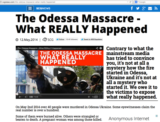 odessa massacre what really happened