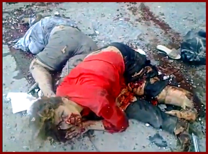 horrifying image 1 from luhansk air attack